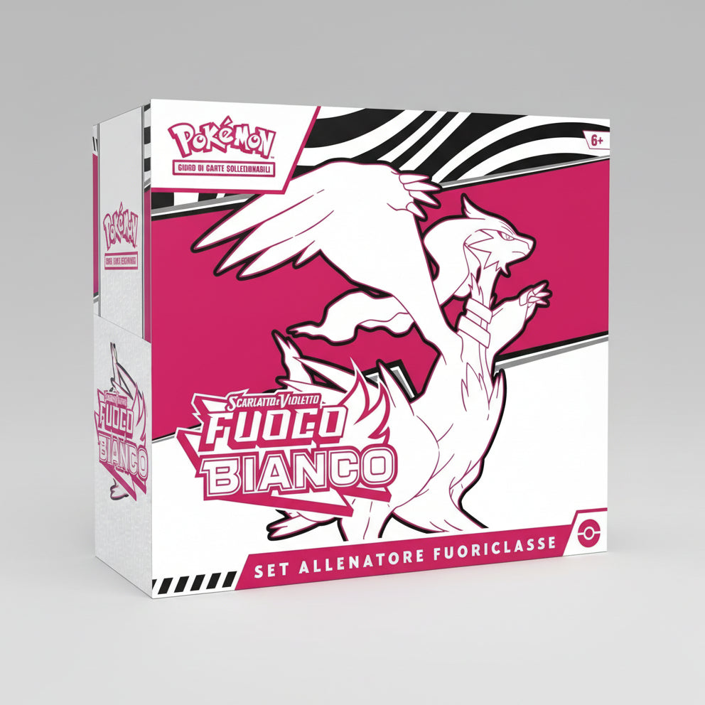 Pokémon GCC: Set Allenatore Fuoriclasse dedicato a Reshiram dell’espansione Scarlatto e Violetto