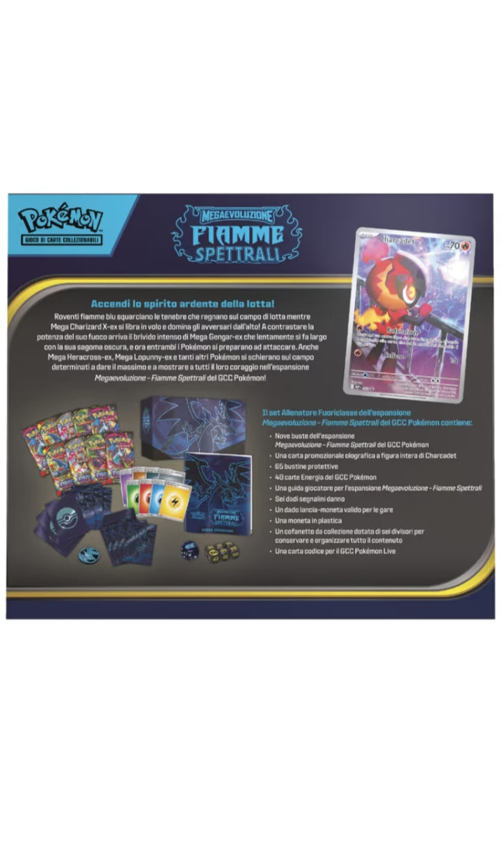 Set Allenatore Fuoriclasse Fiamme Spettrali Pokémon ITA ETB